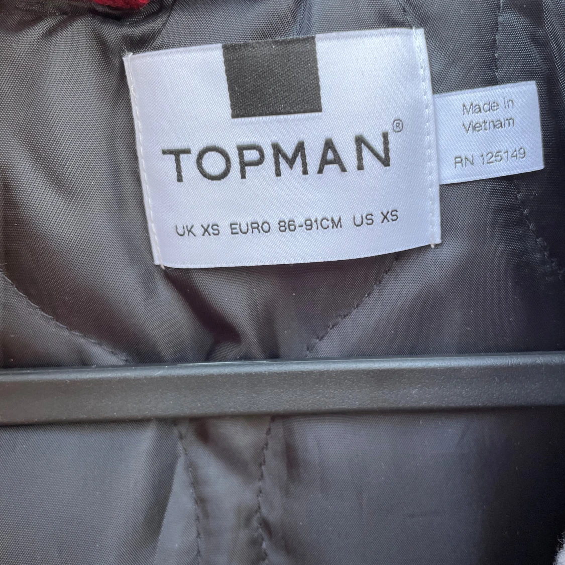 Rutig overshirt från Topman XS - 2