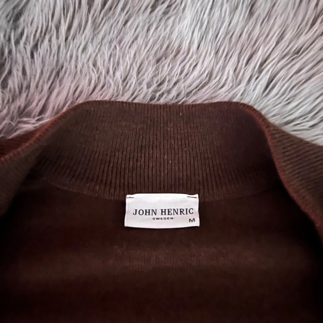 Brun kofta från John Henric, M - 2