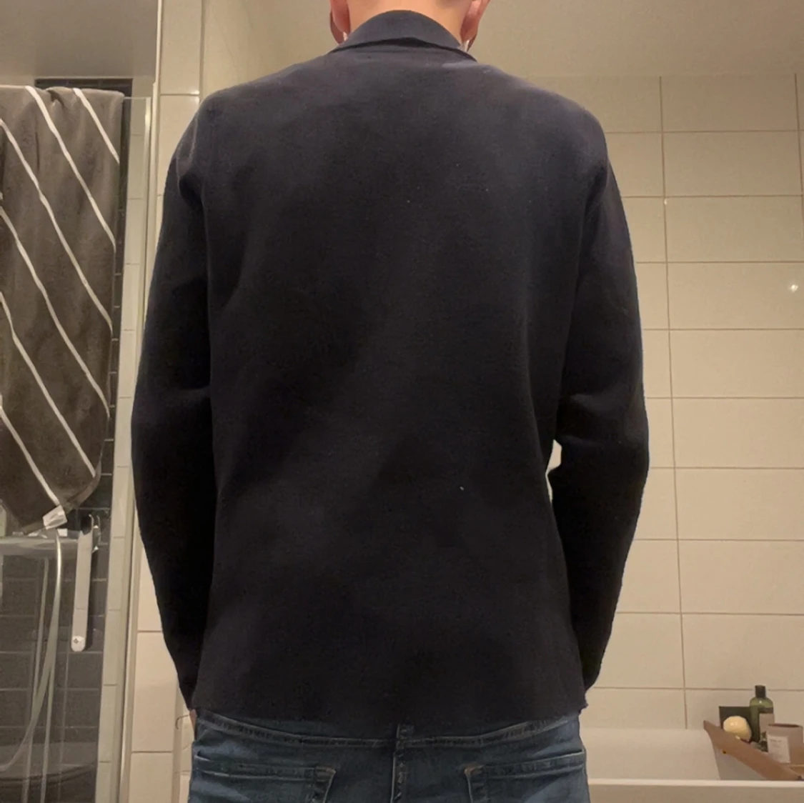 Mörkblå overshirt från Samsøe Samsøe - 1