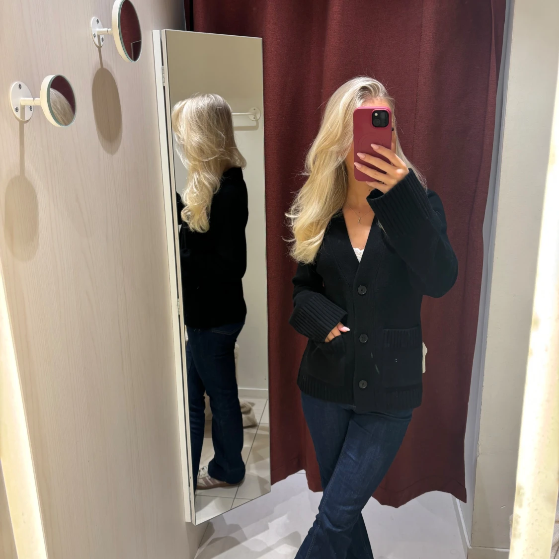 Svart kofta från Wera  - 1