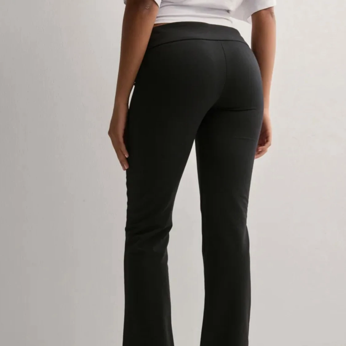 Lågmidjade jersey suit pants  - 2