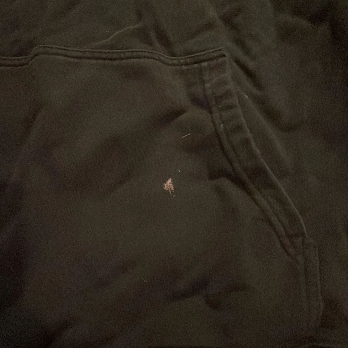 Mörk grön hoodie från Vans med tryck - 1