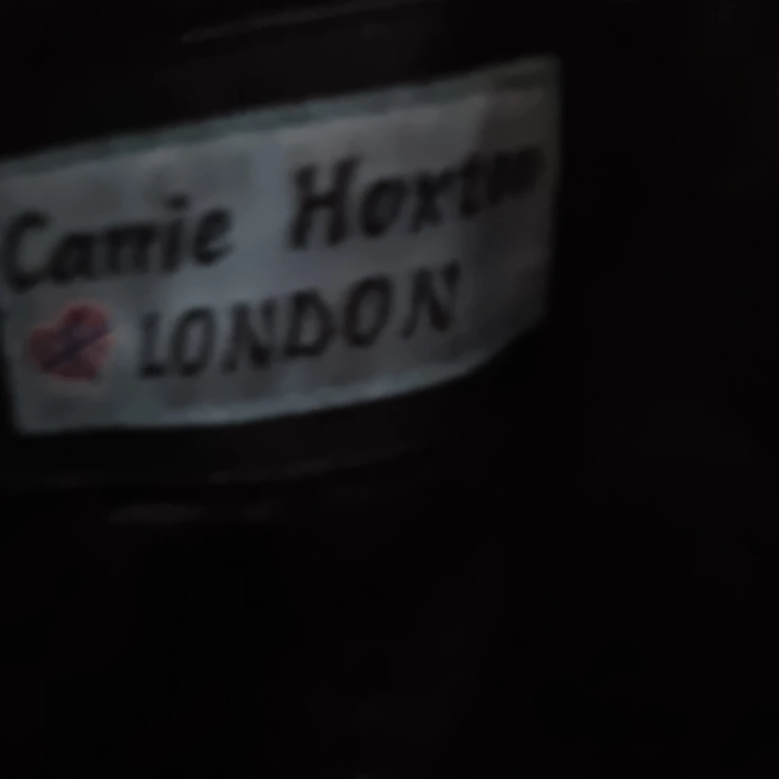 Svart skinnjacka Camie Hoxton London - 3