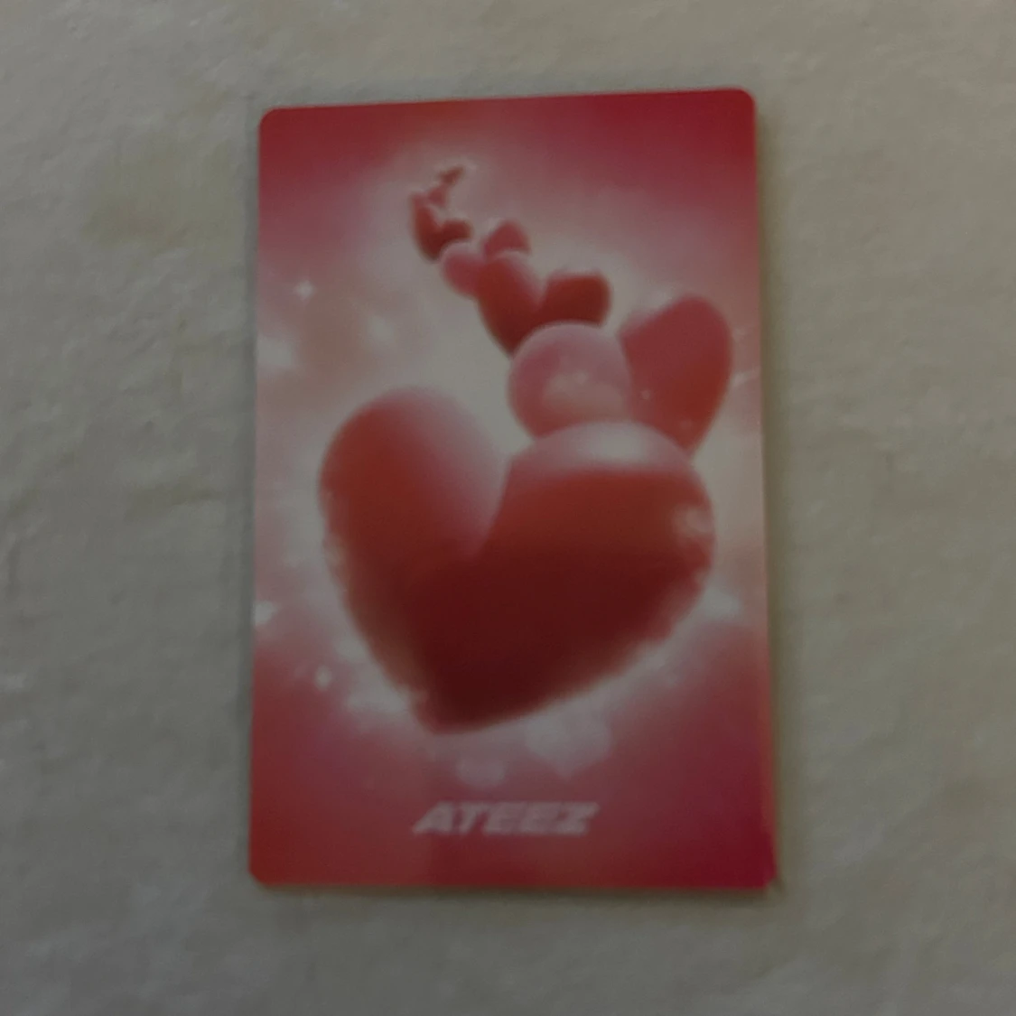 Ateez Yeosang Loveshot Pob Photocard - 1