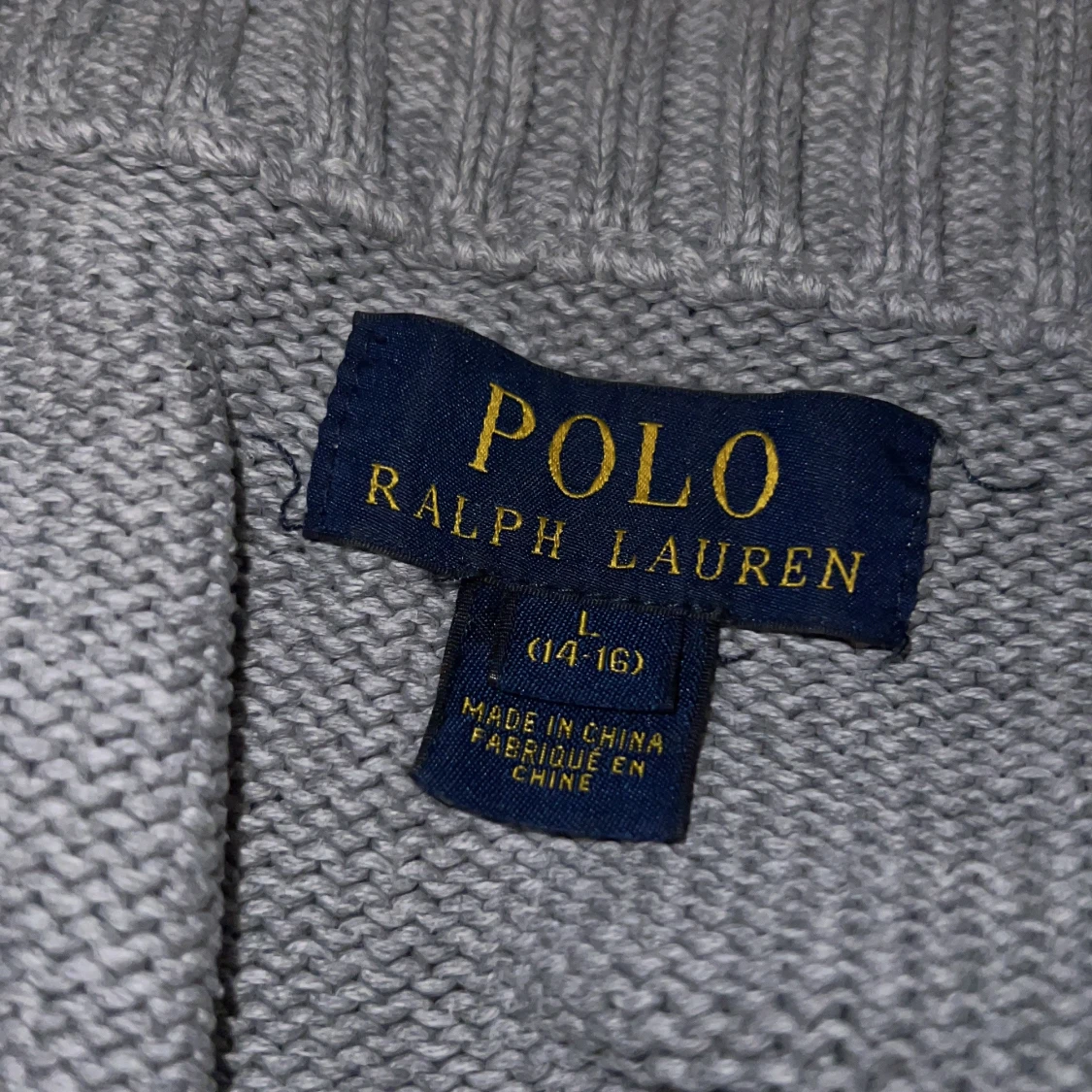 Ralph lauren zip tröja - 1