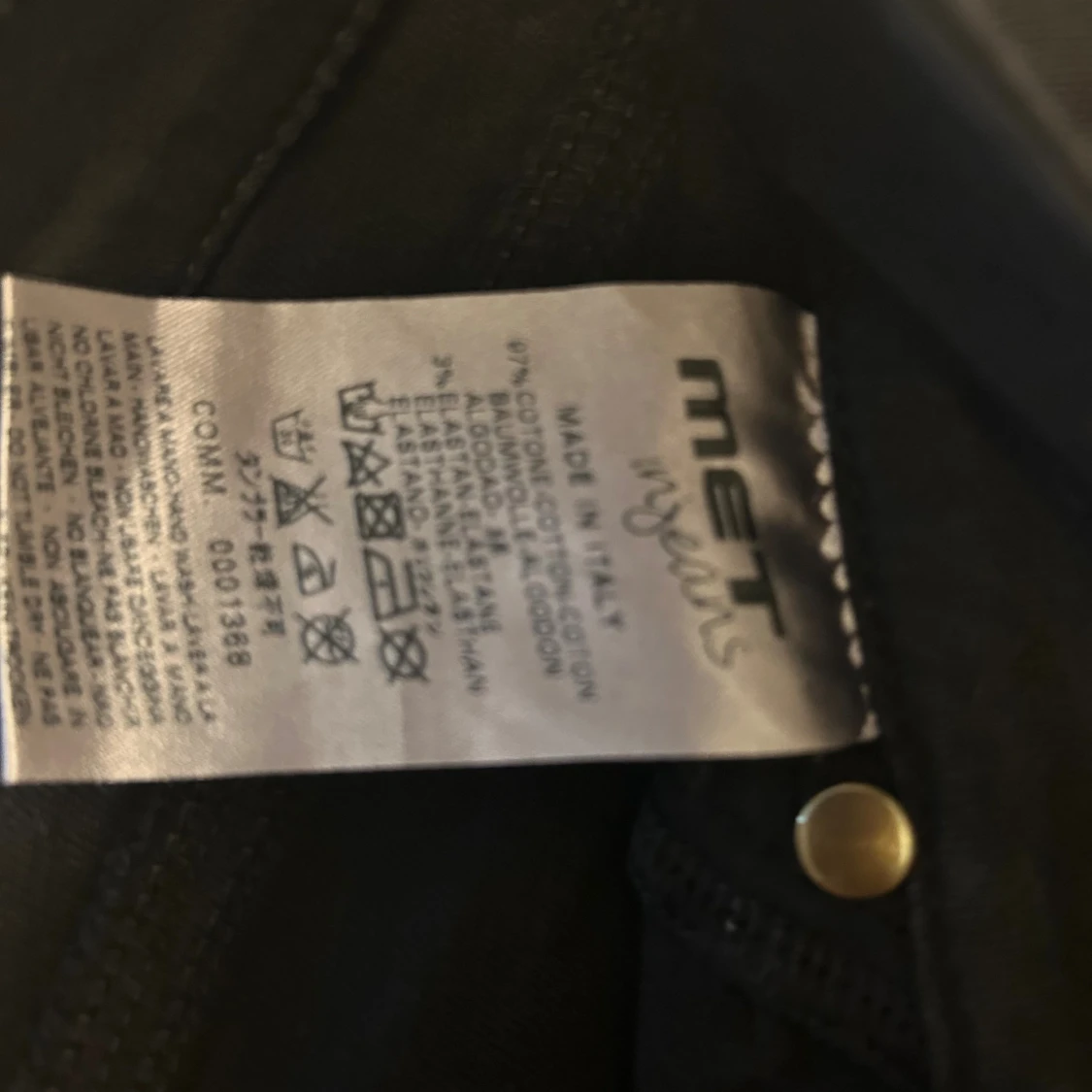 Svarta skinny jeans från MET, strl 29 - 2