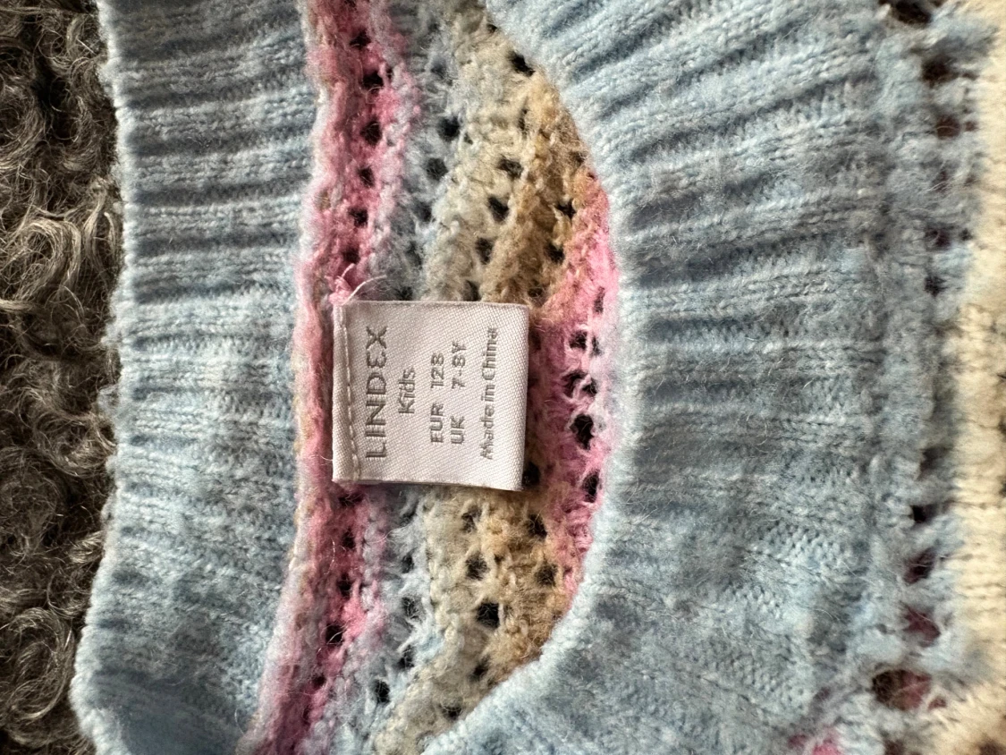 Pastellfärgad stickad tröja Lindex - 2