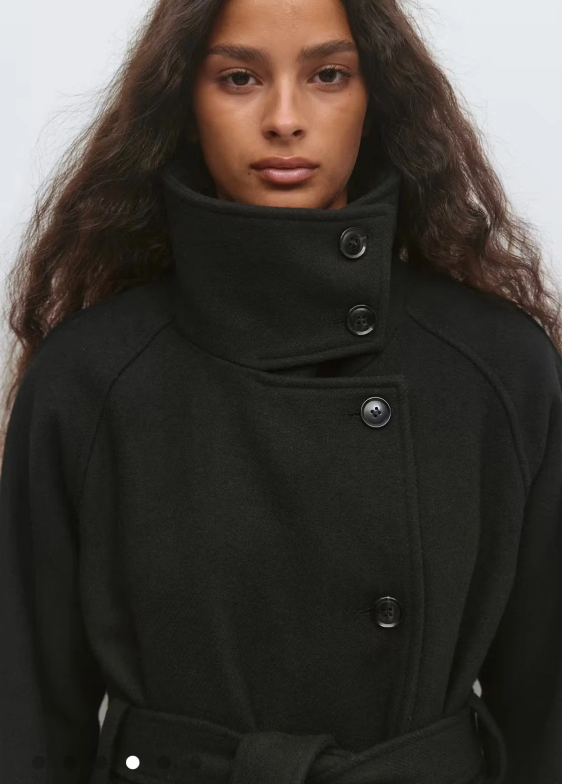 Belted Wool blend coat - 2