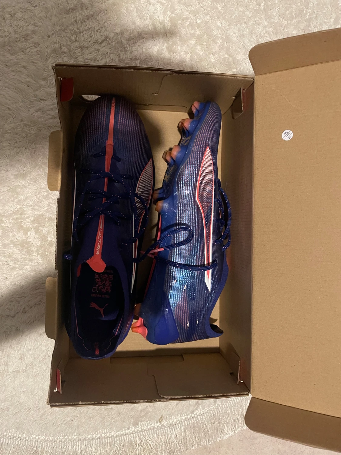 Blå fotbollsskor Puma Ultra - 2