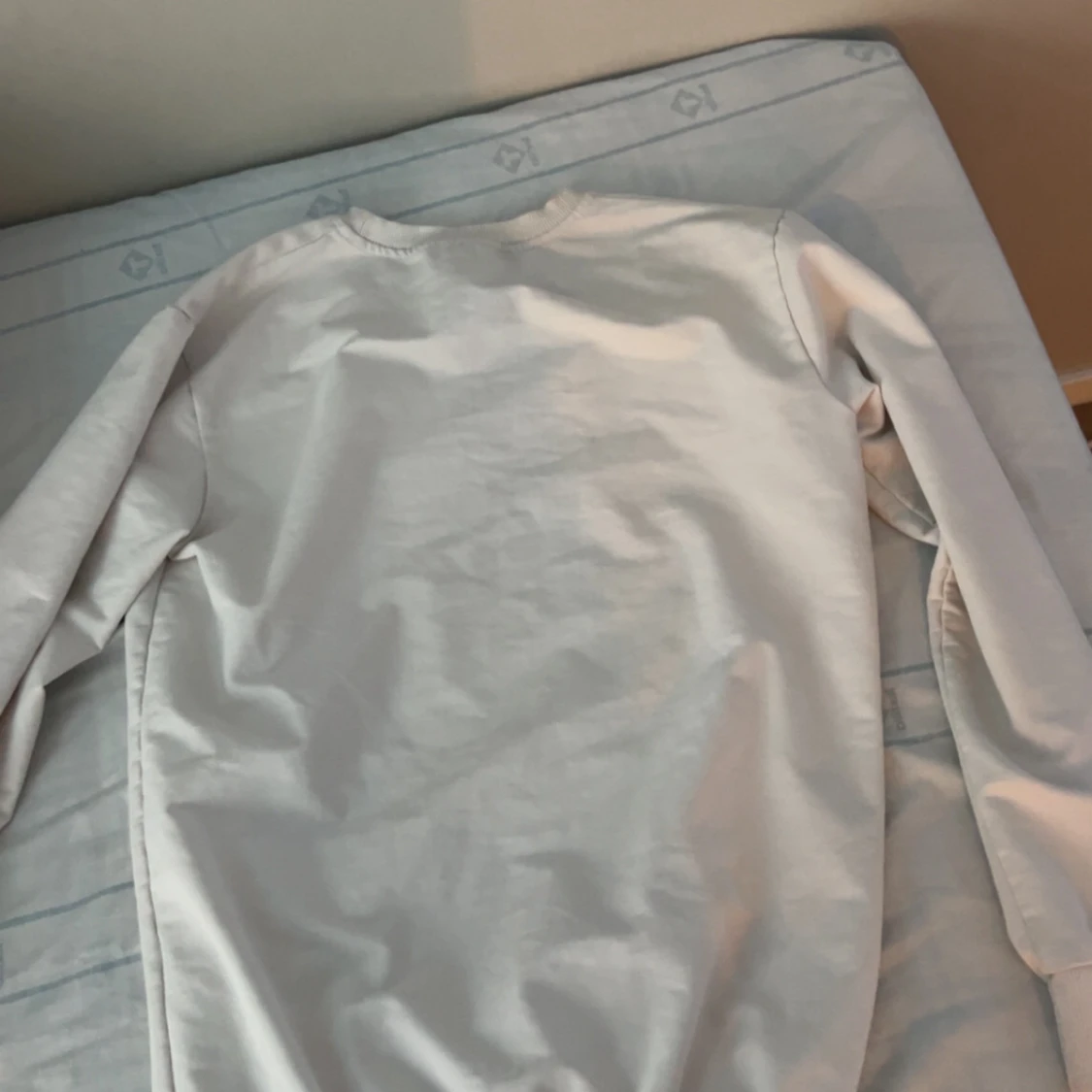 Vit Moncler sweatshirt med tryck - 1