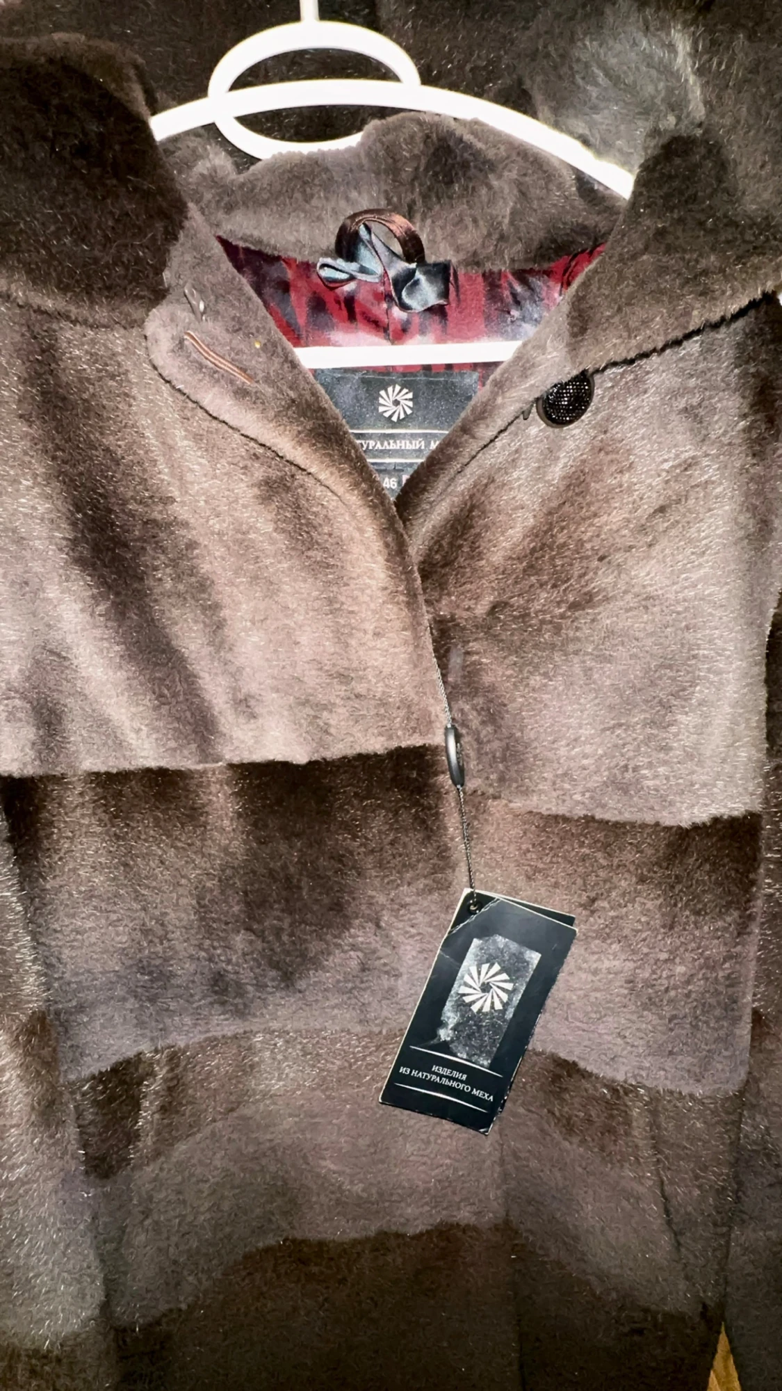 Äkta Bäverpäls / pälsjacka - M/S - 3