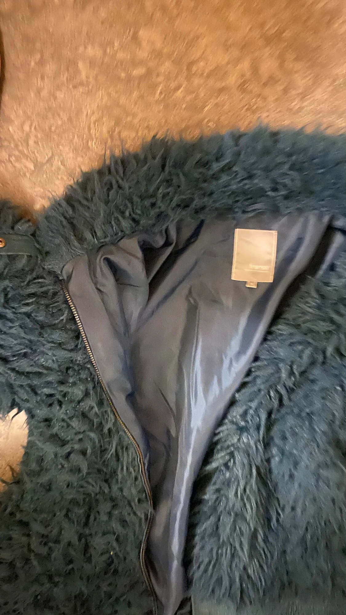 Fluffig jacka från fransa - 3