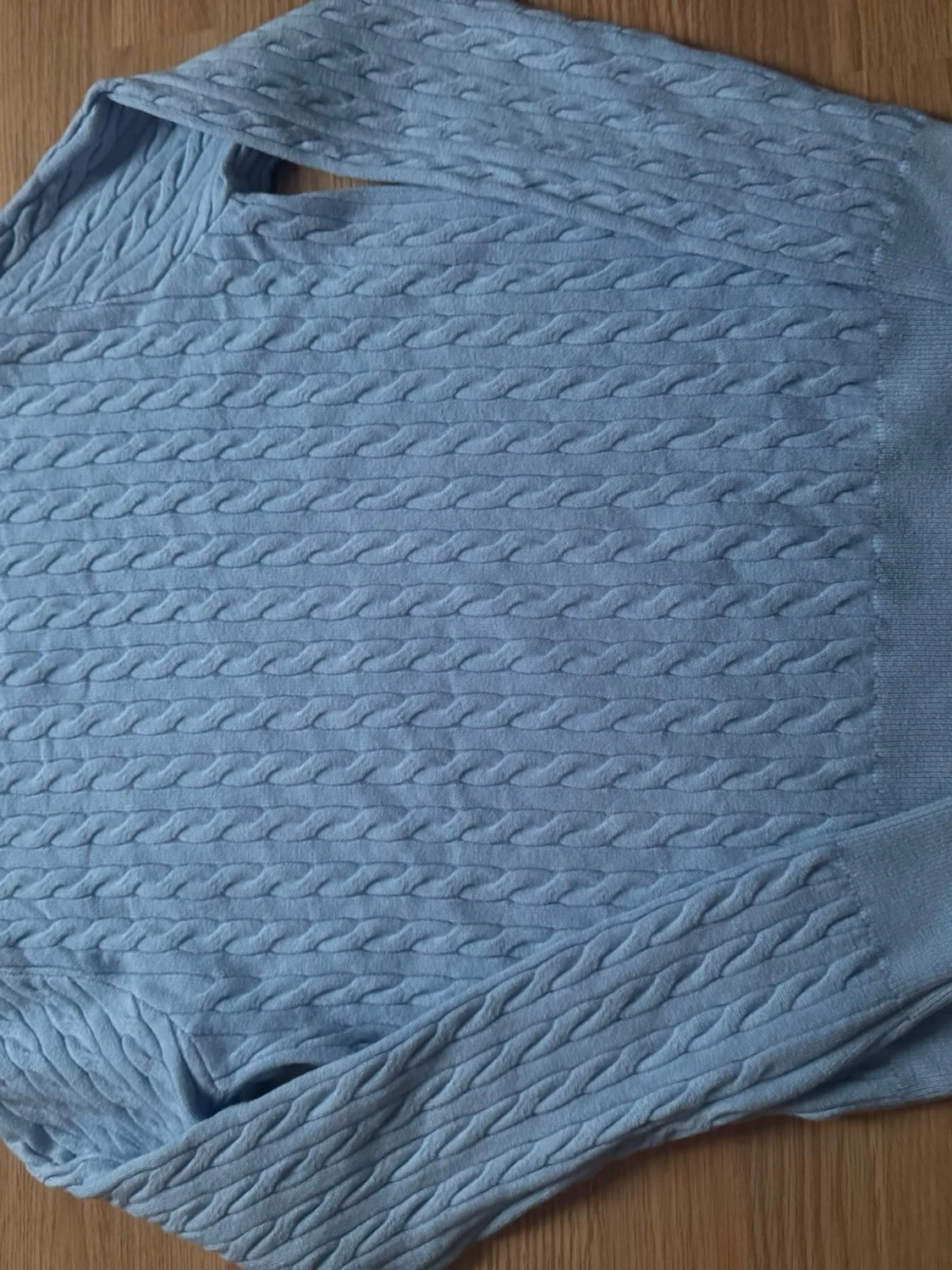 Ljusblå stickad tröja Polo Ralph Lauren - 3