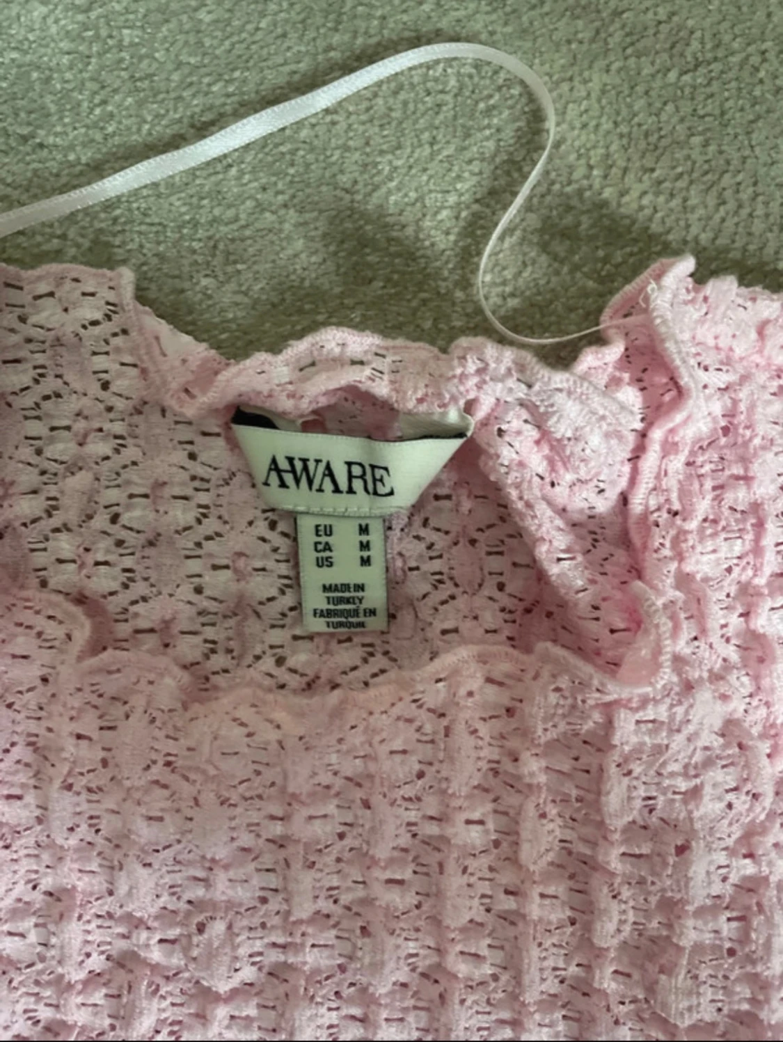 Rosa spetsblus från AWARE - 3