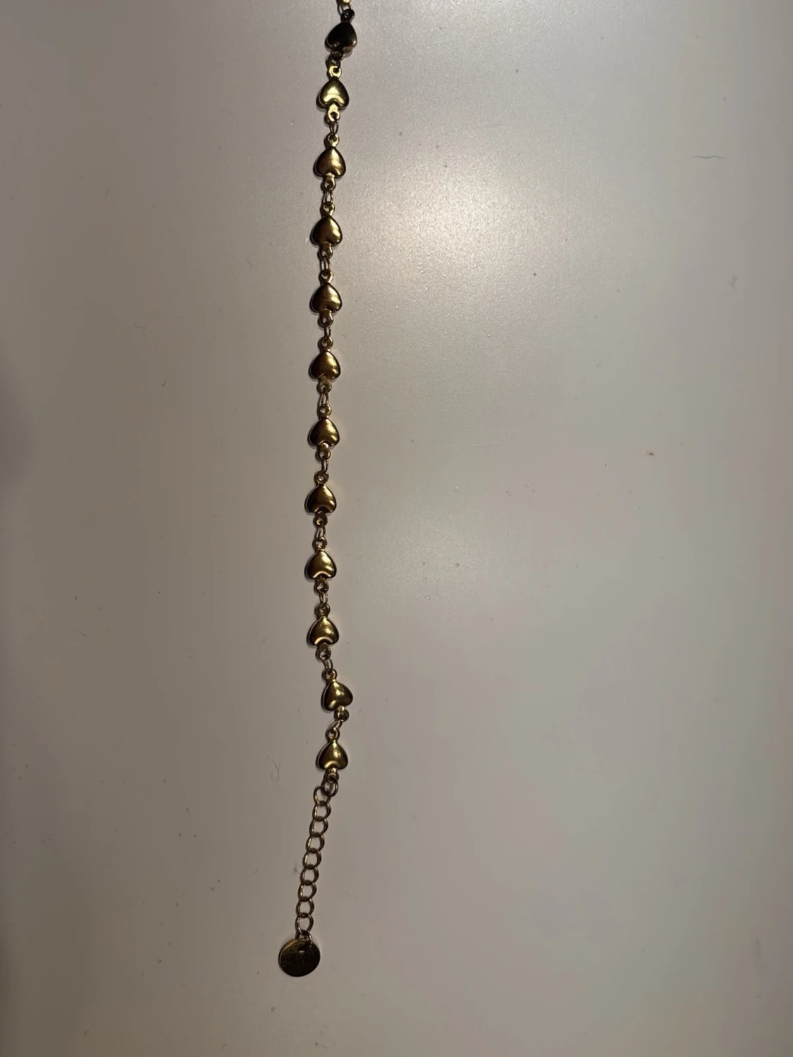 Guldarmband med hjärtan - 1