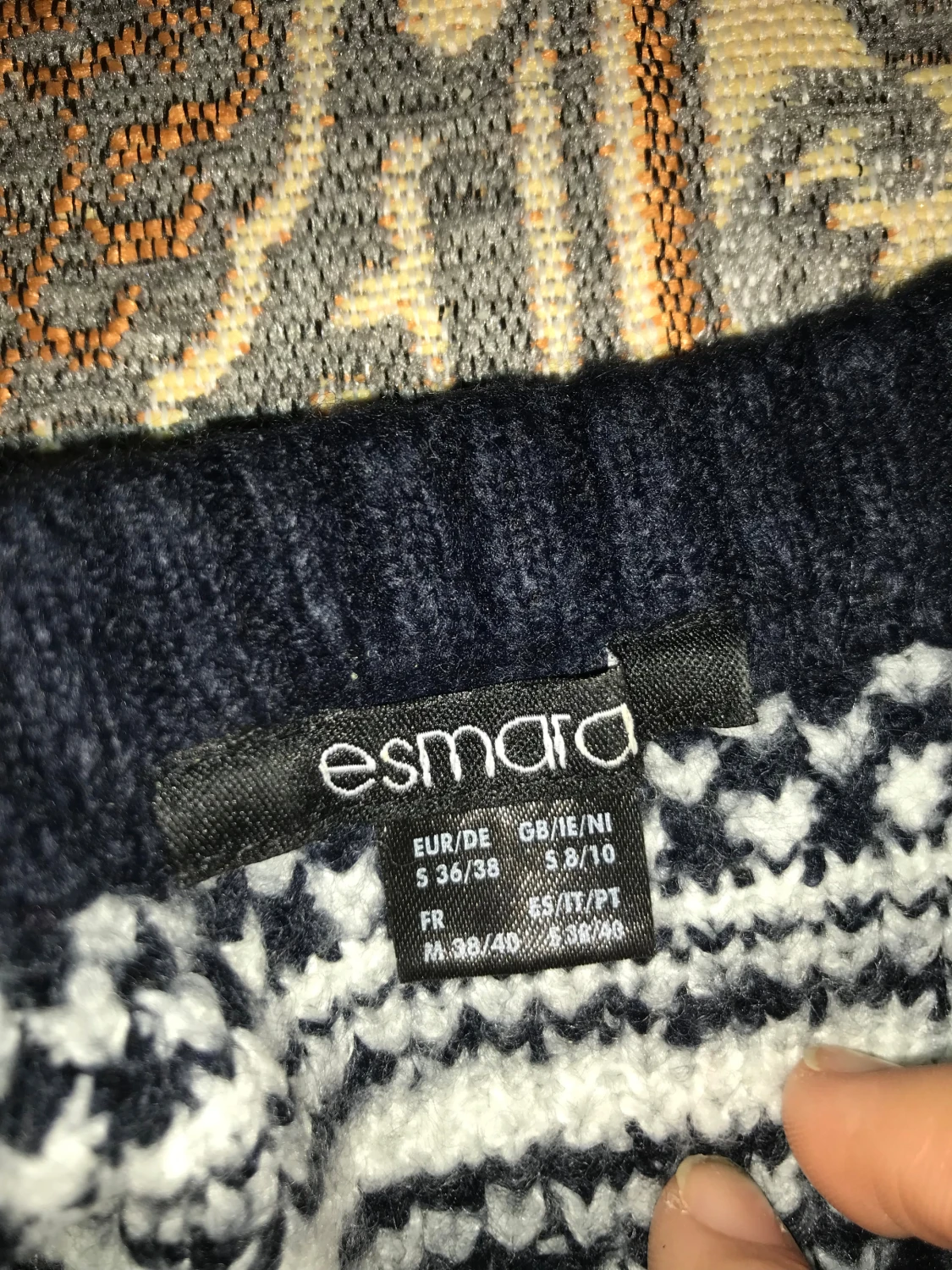 Grå stickad tröja från Esmara - 2