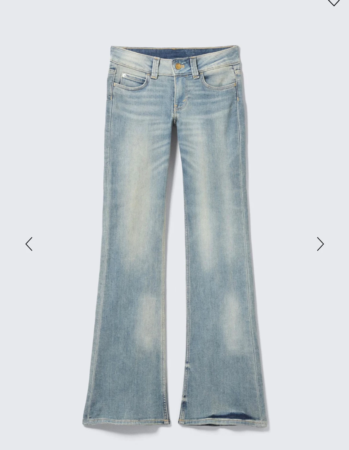 Blå bootcut jeans från Cheap Monday - 1