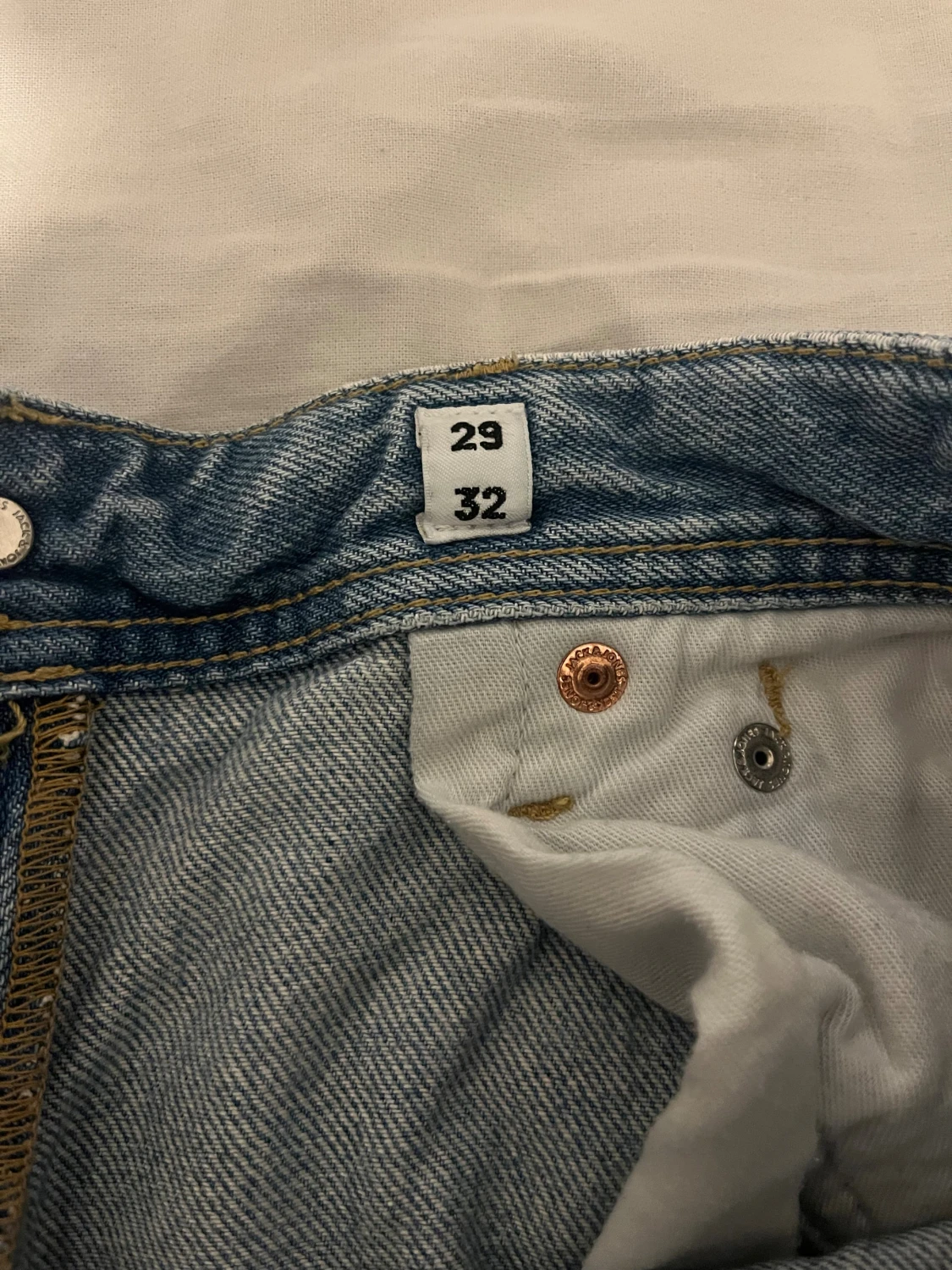 Jack & Jones Relaxed Chris ljusblå jeans - 2