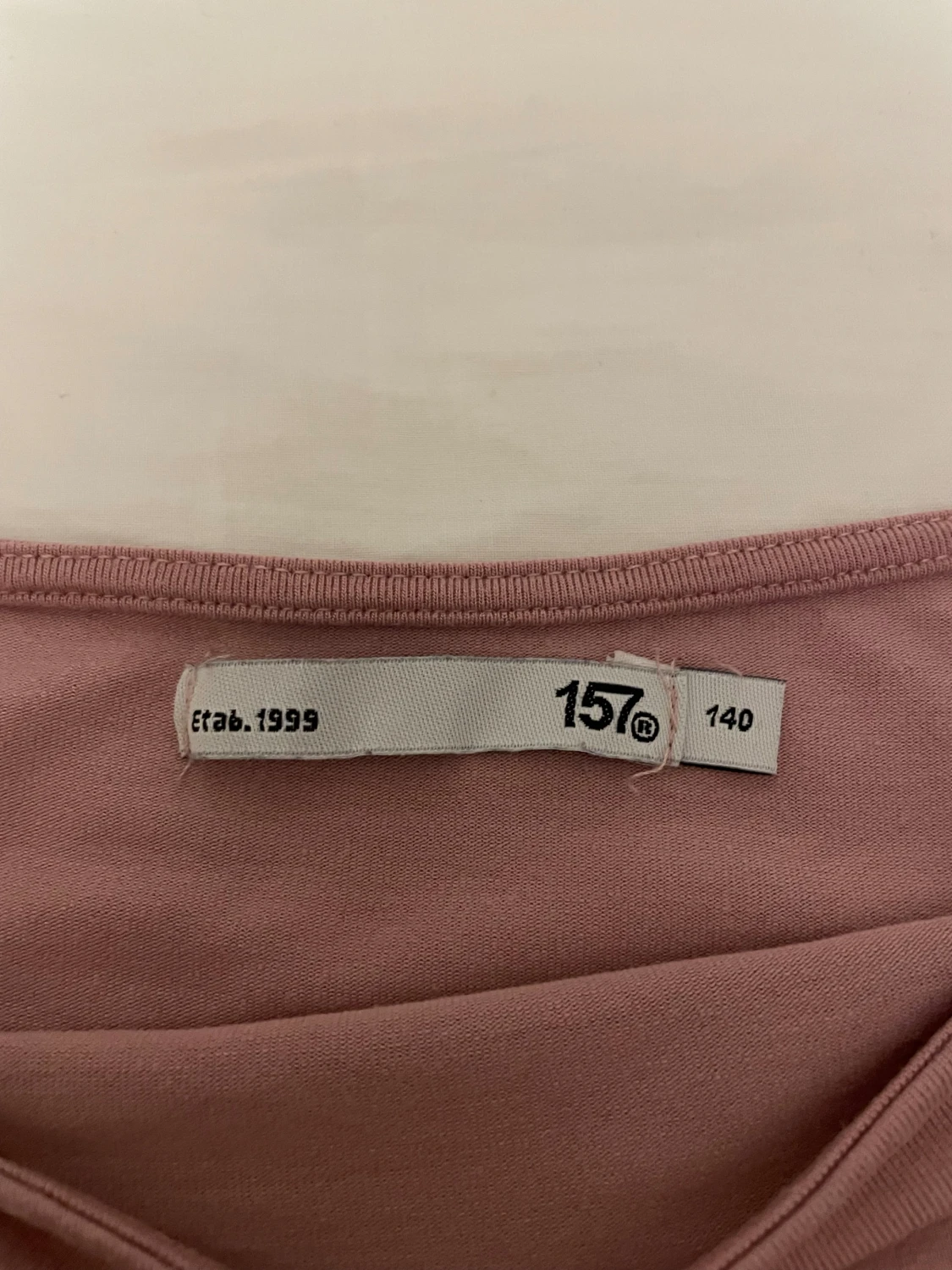 Rosa långärmad tröja  - 1