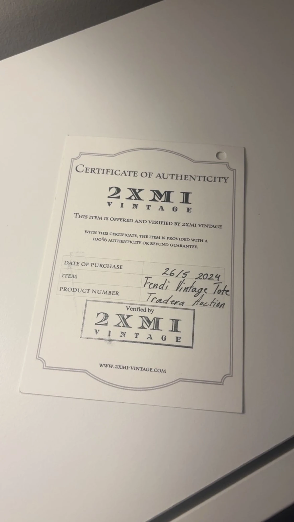 Svart Fendi vintage shoppingväska - 3