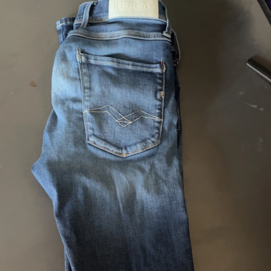 Replay Hyperflex jeans blå