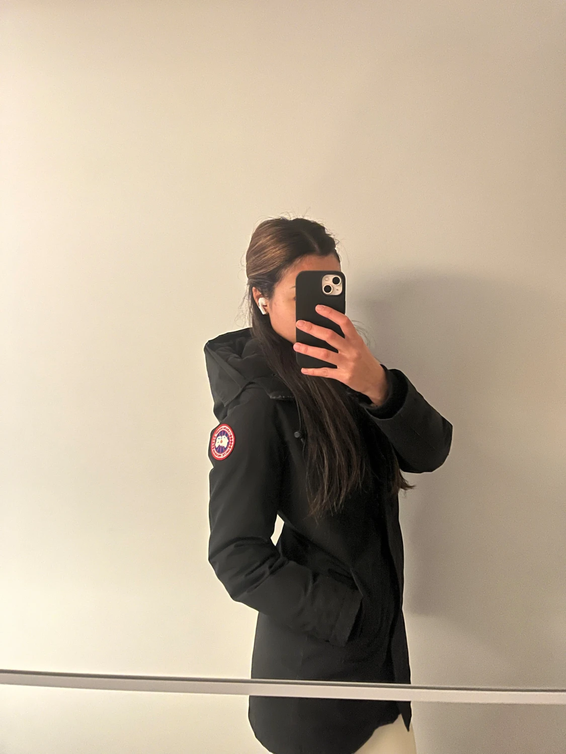 Svart dunjacka Canada Goose XS