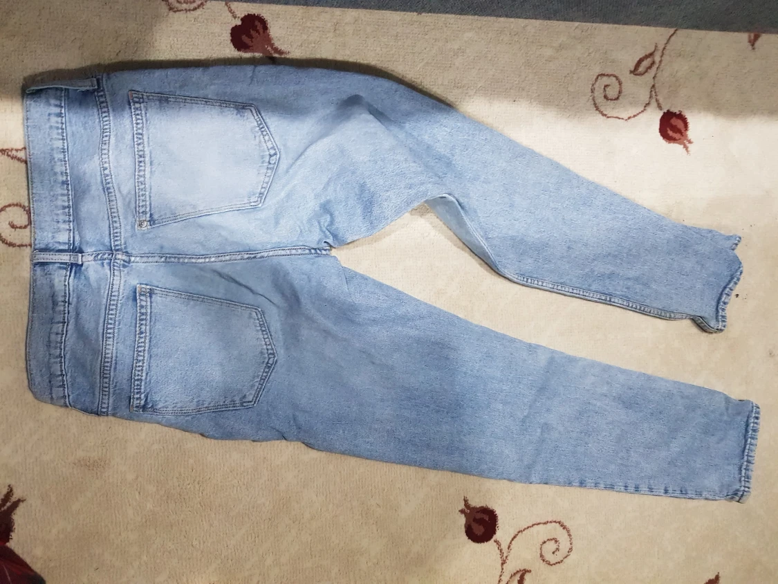 Slim fit ljusblå jeans från H&M - 4
