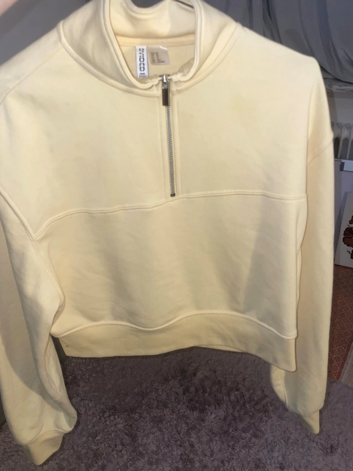 Halvzip-tröja från H&M  - 1