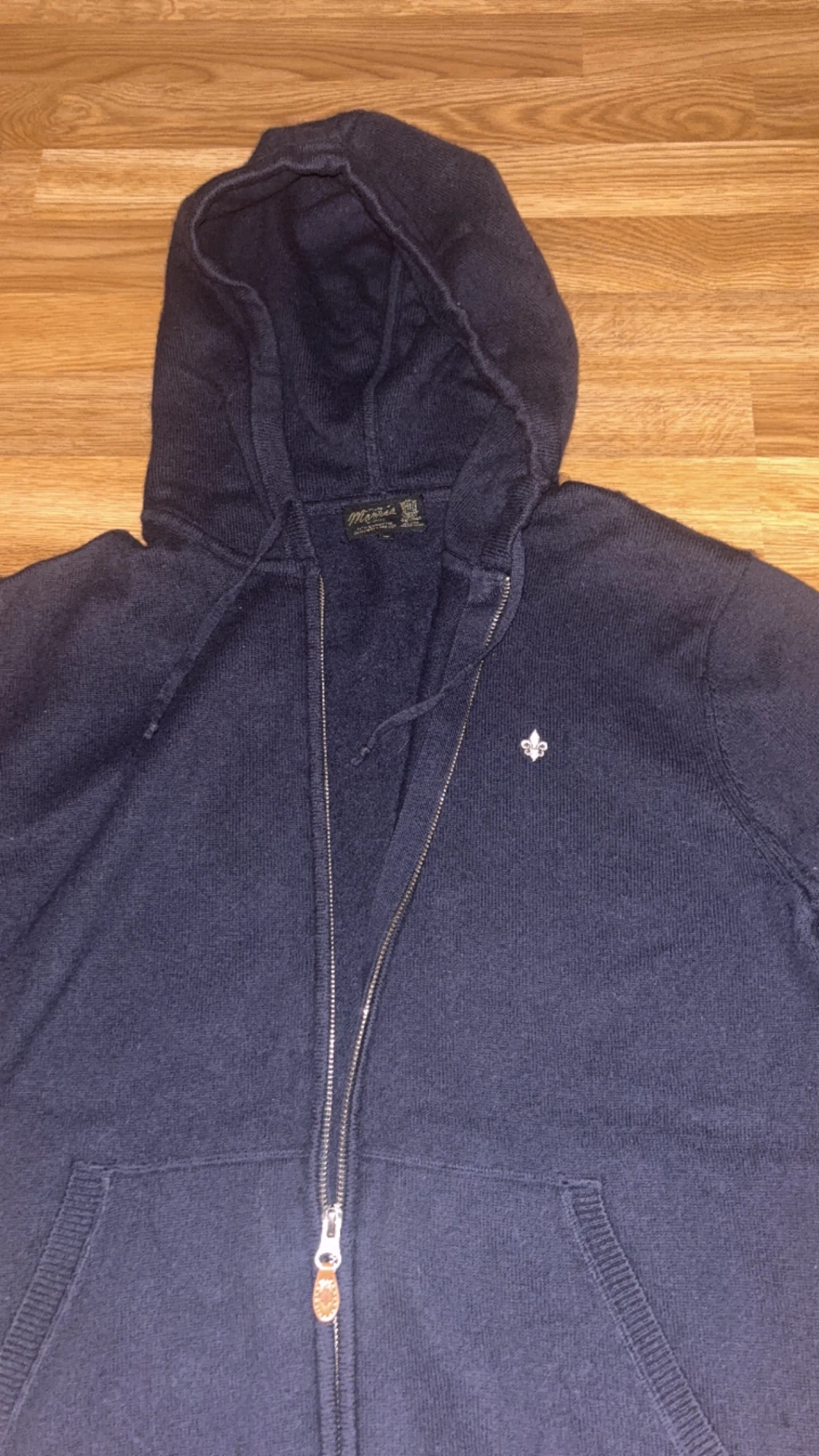 Mörkblå Morris Hoodie - 2