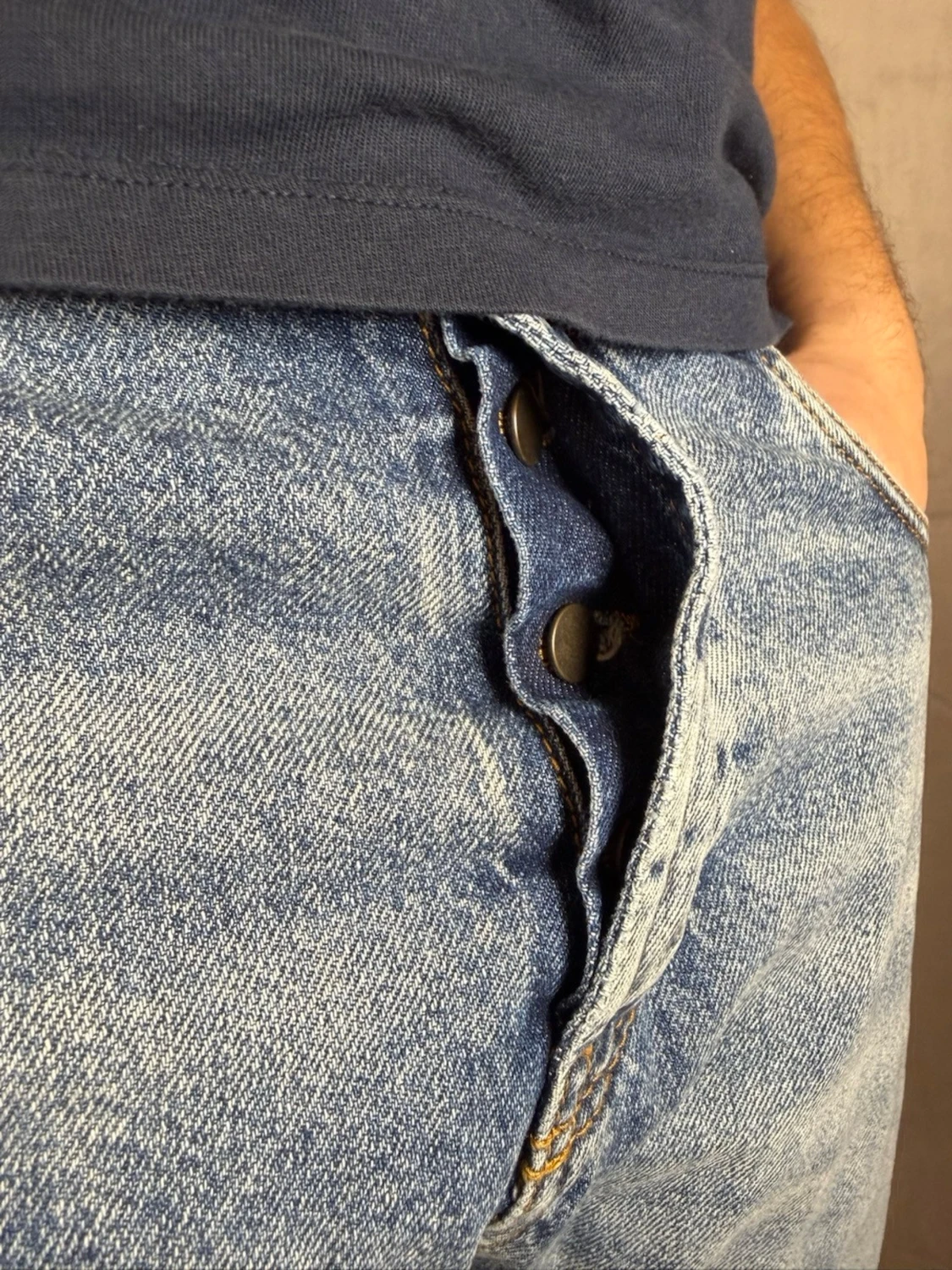 Levi's 501 ljusblå jeans straight fit - 3