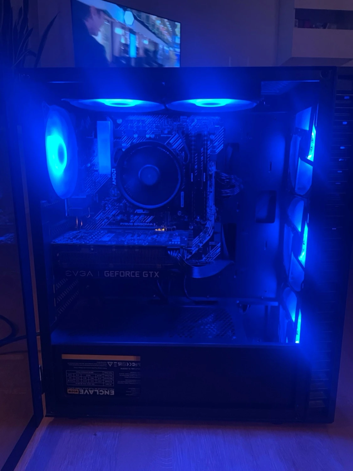 Stationär gamingdator med RGB-fläktar - 5