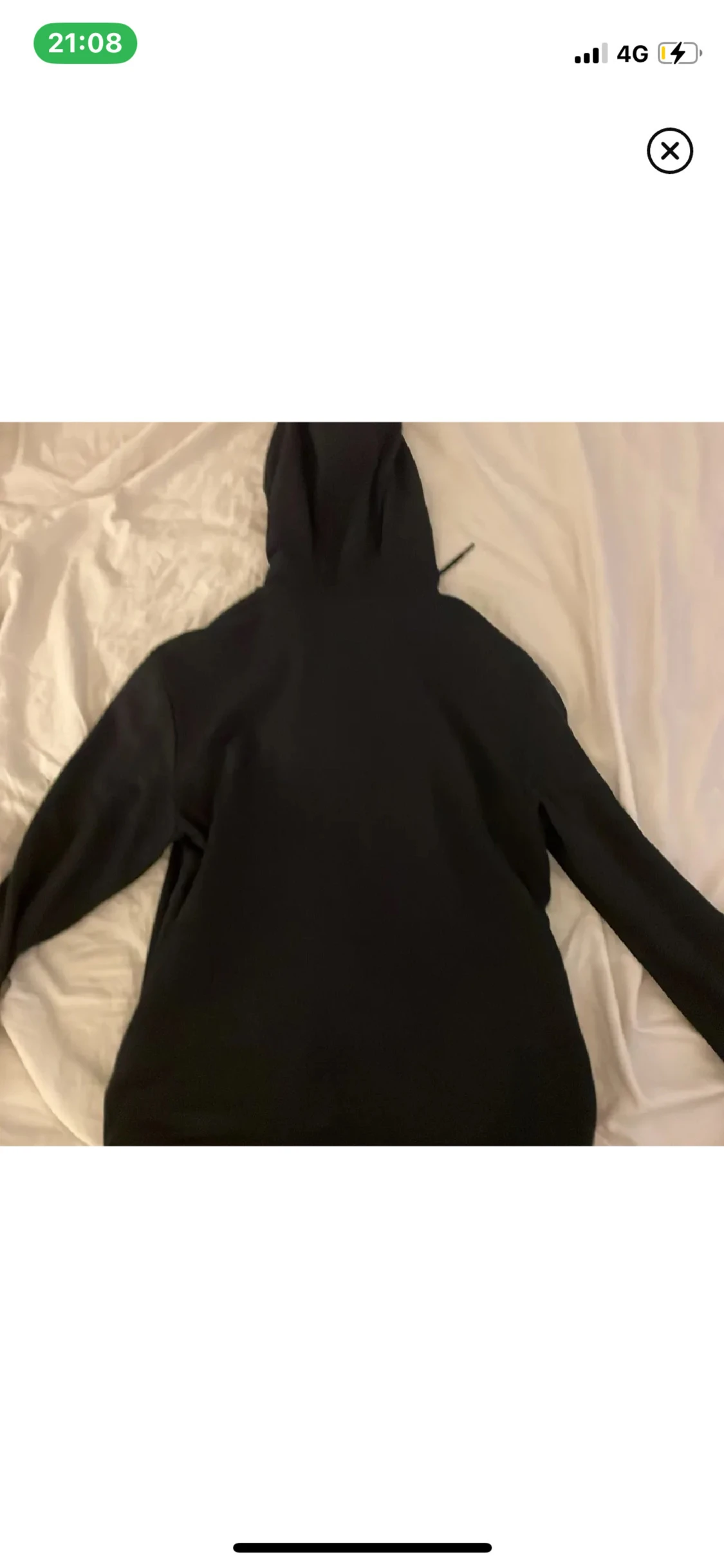 Svart hoodie från Hugo med tryck - 2