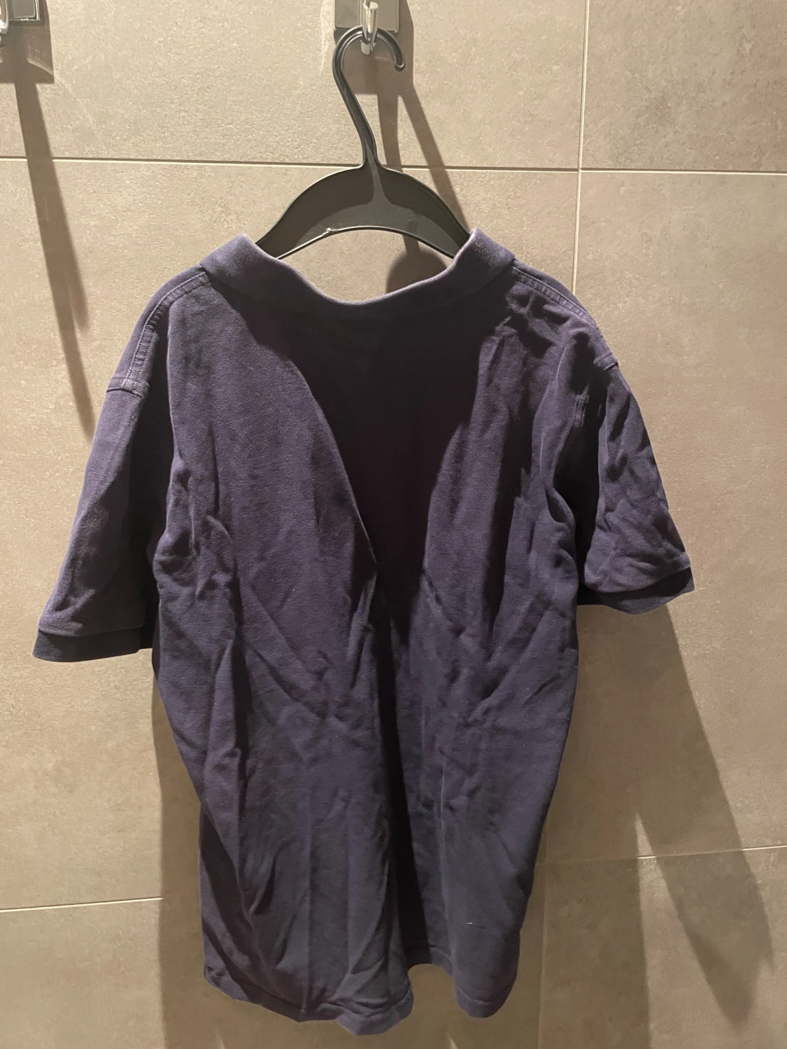 Marinblå pikétröja från GANT - 1