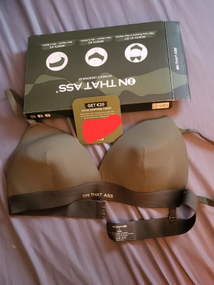 Bralette - New bralette from on that ass in army green. Soft and thinner for those of you who want a lighter support. It came with a voucher that I'm including, also never used