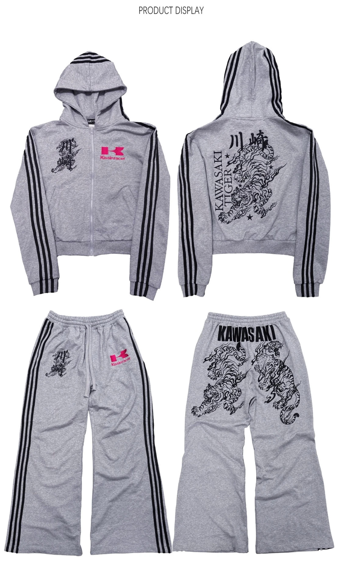 Full set av Kissinracer Kawasaki Tiger