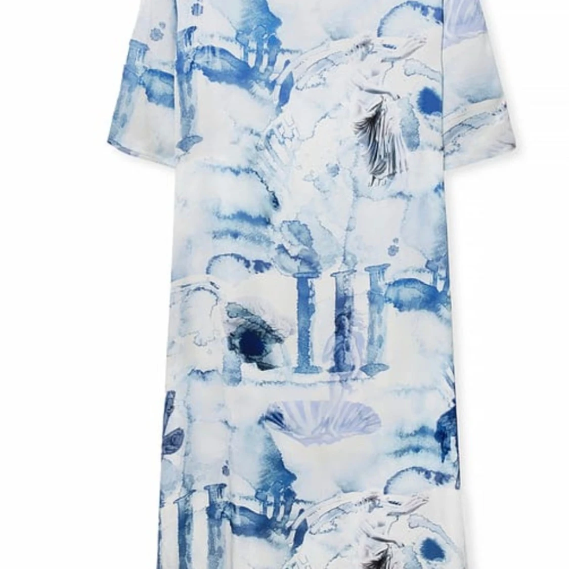 Blåvit långklänning från NA-KD - 4