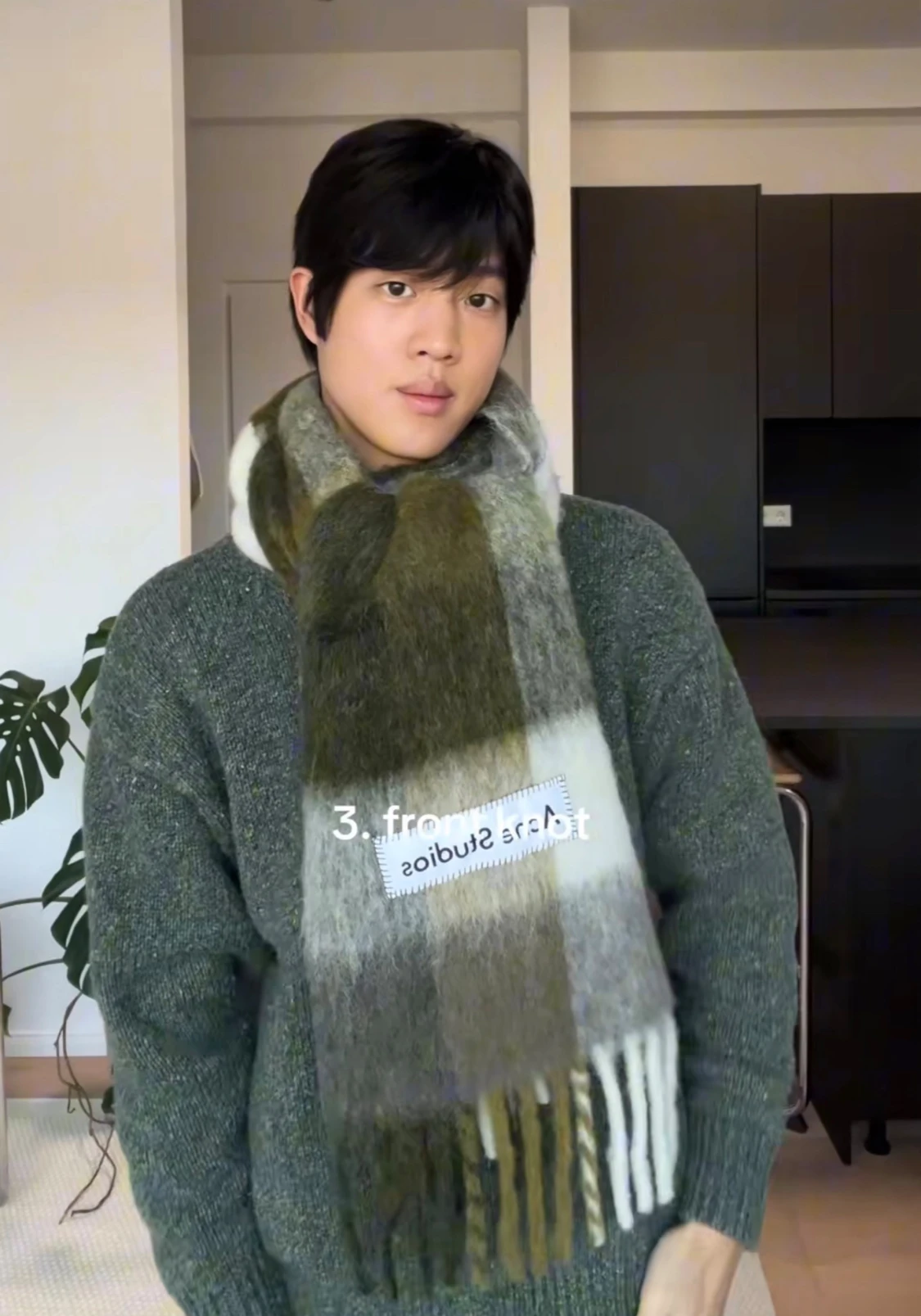 Rutig halsduk från Acne Studios - 4