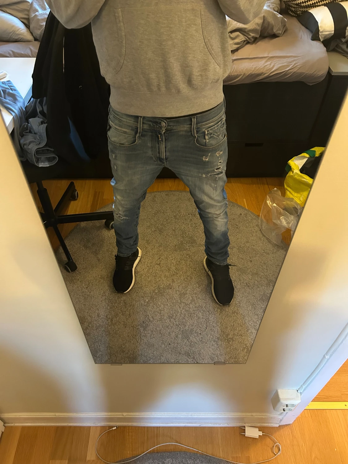 Replay Anbass blå jeans - 1