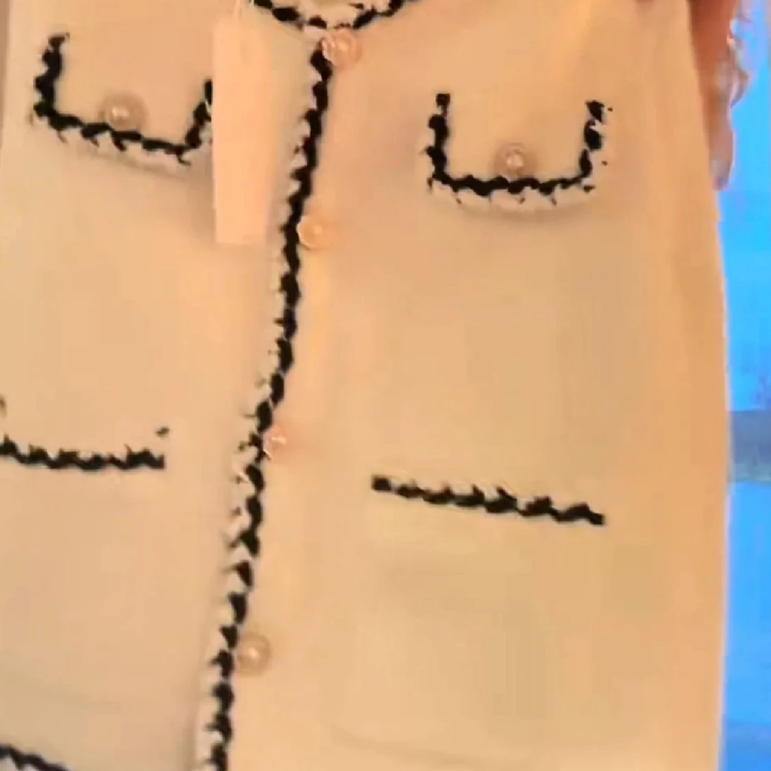 Så fin stickad kofta/jacka🩷🩷 - 2