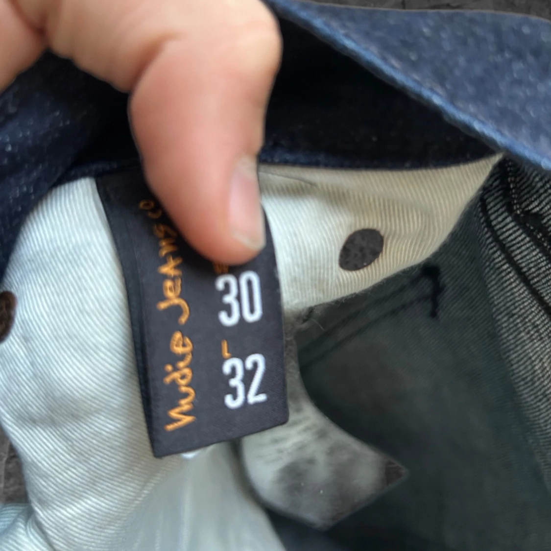 Mörkblå jeans från Nudie Jeans - 4