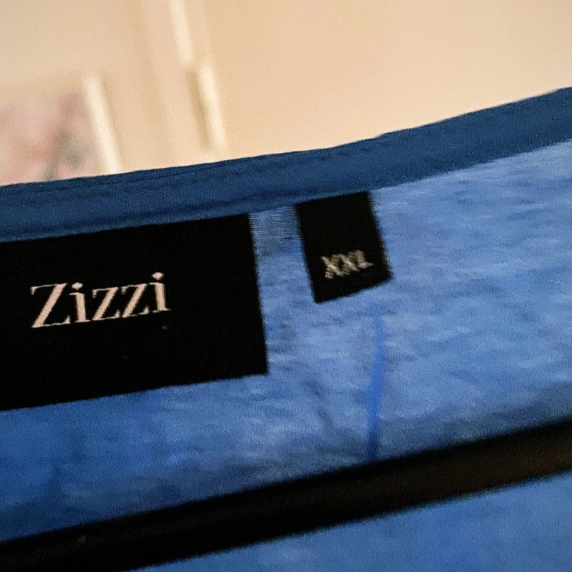 Blå omlottklänning från Zizzi XXL - 1