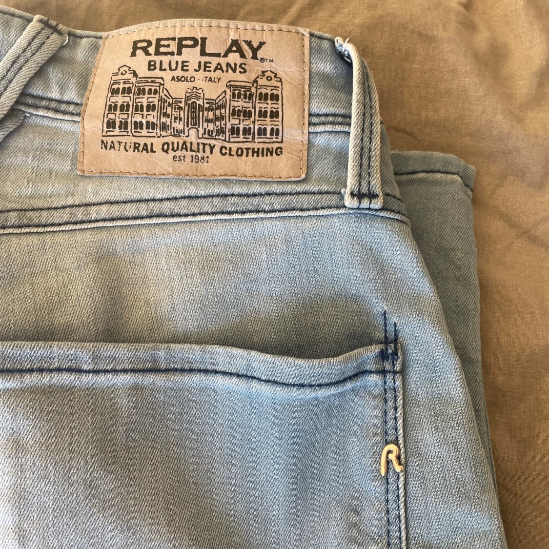 Replay Anbass ljusblå jeans W29 L32 - 3