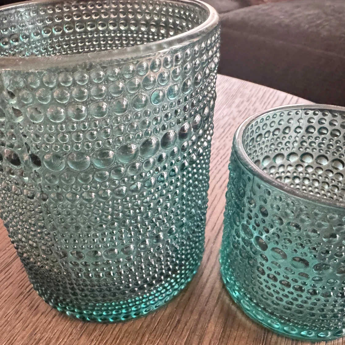 Turkosa ljuslyktor  - 1