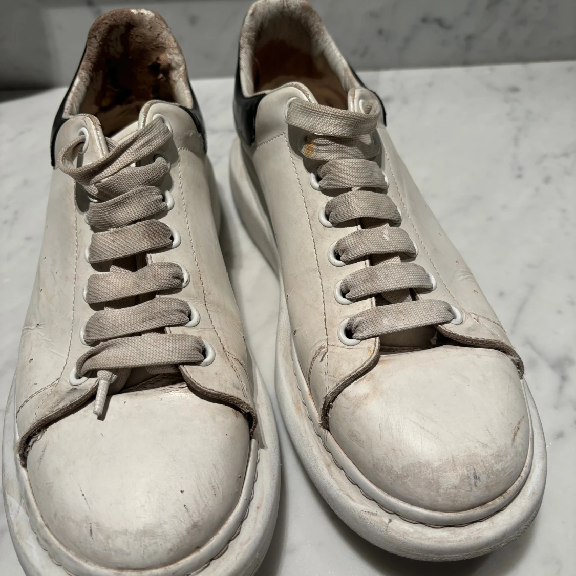 Alexander McQueen vita sneakers - 3