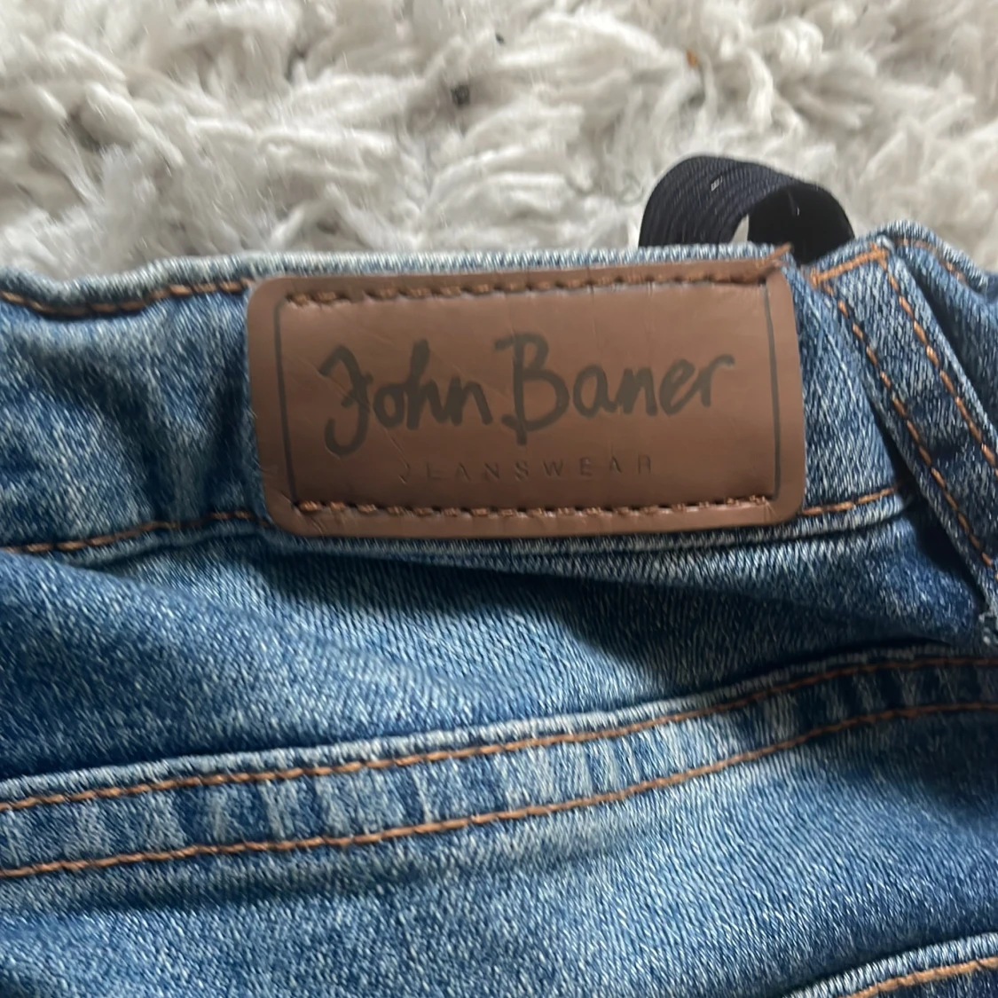 Blå jeans från John Baner, storlek 16 år - 2