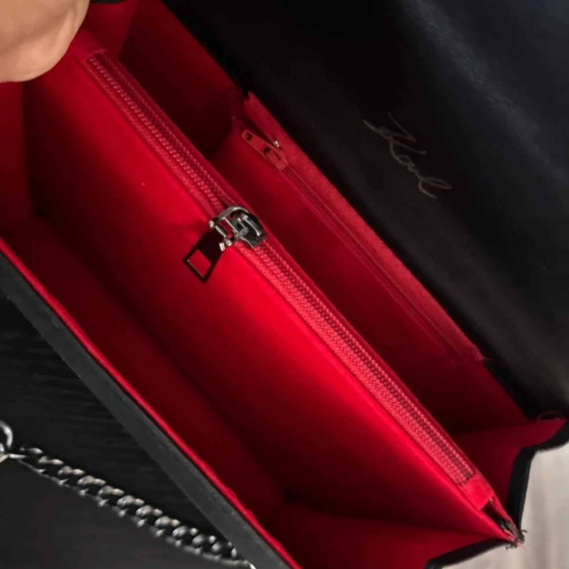 Svart axelväska Karl Lagerfeld - 3