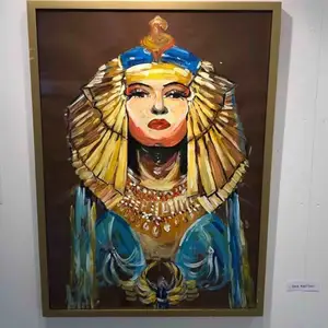 En stor tavla av Cleopatra målat av mig ! 💕  Priset kan diskuteras 💕