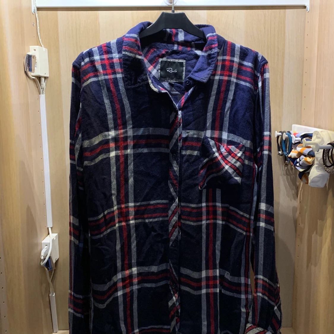Trendig flannel skjorta✨🖤 - 90