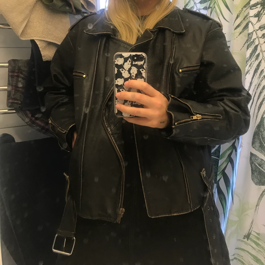 90tal skinnjacka - 91