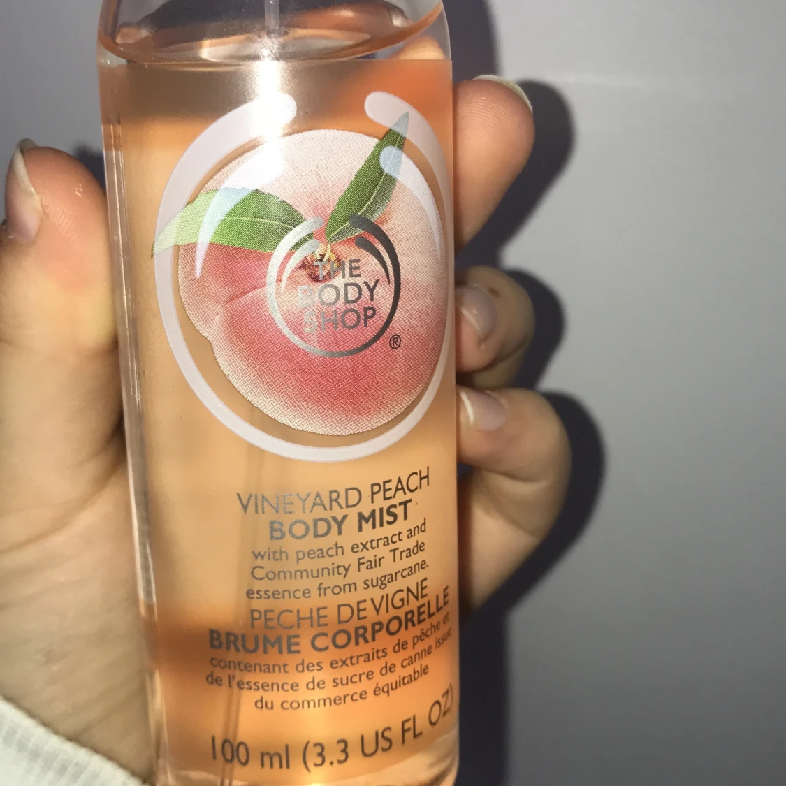 Body mist peach  - 90